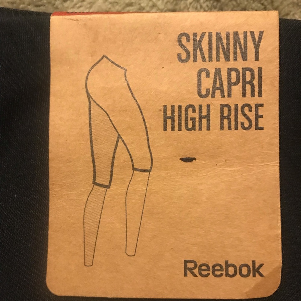 Reebok Skinny Highrise Capri XL
